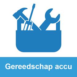 gereedschap accu