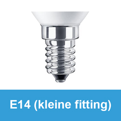 E14 kleine fitting