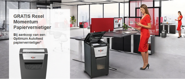Rexel papiernietiger actie