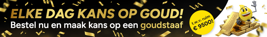 Bestel & win. Maak elke dag kans op goud