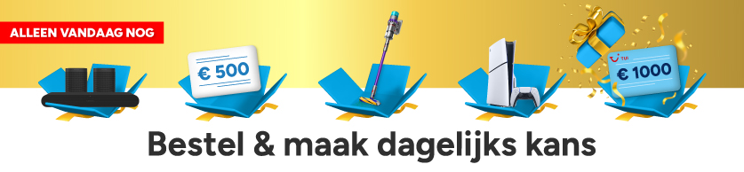 Bestel & maak dagelijks kans!